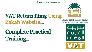 How to submit VAT Return online in Saudi Arabia [upl. by Edya]