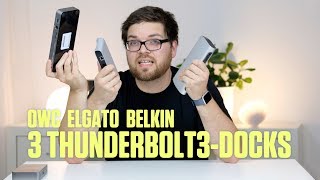 Thunderbolt 3Docks von OWC Elgato und Belkin im Test [upl. by Katha14]