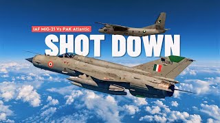 Indias MiG21 vs Pakistans Atlantique  The Aerial Showdown of 1999 [upl. by Simone605]