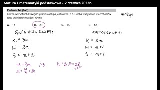 Zad 24 Stereometria Wierzchołki ściany krawędzie [upl. by Halden]