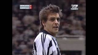 Newcastle Utd  Jonathan Woodgate v Marseille April 2004 [upl. by Neerac]