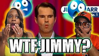 Jimmy Carr Riskiest Jokes Pt 1 HUH WHAT BLACK COUPLE REACTS [upl. by Attehcram]