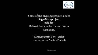 Sagarmala Project [upl. by Ammon787]