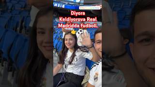 Diyora Keldiyorova Real Madridda fudbollda ViralShorts diyorakeldiyorova trends trending rek o [upl. by Puff]