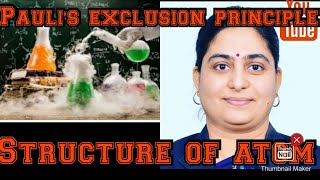 Paulis exclusion principle Dr Vaishali Ghai [upl. by Auqenwahs300]