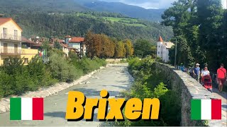 Walking tour in Brixen Italy A city in northern Italy [upl. by Arenat541]