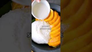 How To Make MANGO STICKY RICE With Coconut Sauce [upl. by Vaenfila]