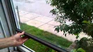 HOW TO Taking Out A Storm Window [upl. by Drabeck]