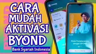 CARA AKTIVASI BYOND BSI MOBILE BANKING BSI TERBARU [upl. by Aelak793]