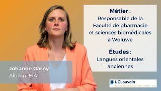 Témoignage alumni FIAL  Johanne Garny [upl. by Wilkey]