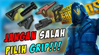 GRIP TERBAIK UNTUK SETIAP SENJATA PUBG MOBILE ANTI RECOIL [upl. by Bezanson]