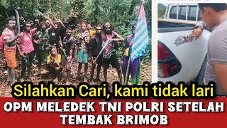 OPM TPNPB Kodap 33 Ejek TNI POLRI Usai Tembak Brimob  Manuskrip Papua [upl. by Adniroc]