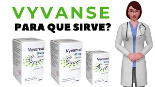 vyvanse para qué sirve cuándo y cómo tomar vyvanse [upl. by Hollenbeck]