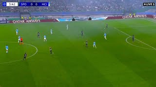 Amazing 🔥 Phil Foden Goal Sporting Vs Manchester City 01 All Goals Analysis amp Highlights [upl. by Naimed888]