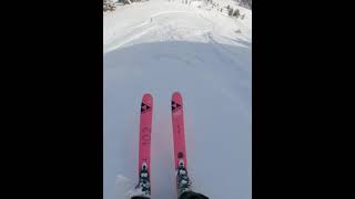 Backcountry skiing near Lake Tahoe shorts [upl. by Alexandria]