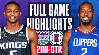 LA Clippers vs Sacramento Kings HIGHLIGHTS 2ndQTR HD  2024 NBA season  2252024 [upl. by Carmine]