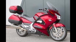 2012 HONDA PAN EUROPEAN ST1300  RED  TOP BOX  West Coast Moto Glasgow Scotland [upl. by Esadnac812]