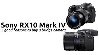 THE SONY RX10 MARK IV AND 5 GOOD REASONS TO BUY A BRIDGE CAMERA FROM A PANASONIC FZ25002000 OWNER [upl. by Narra]