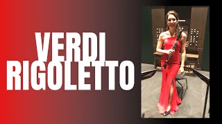 Luigi Bassi quotFantasia di Concertoquot  Rigoletto  Selin Gürol Clarinet [upl. by Dray]