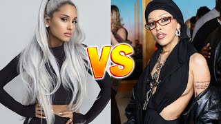 Ariana Grande VS Doja Cat Transformation 2024 ⭐ From Baby To Now [upl. by Azerila991]