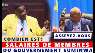 LE SALAIRE DE LA PREMIERE MINISTRE amp MEMBRES DU GOUVERNEMENT EST DEMANDE OÙ EST PASSE NOTRE ARGENT [upl. by Kramnhoj916]