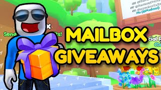 HUGE GIVEAWAY 🎁 Giving Out FREE PETS in Pet Simulator 99 LIVE Mailbox Giveaways [upl. by Streeter]