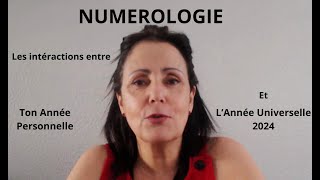 Numérologie 2024  Ce que demande ton année personnelle et lannée 8 universelle [upl. by Eciryt272]