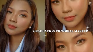 Graduation Pictorial Makeup Tutorial  Beginner Friendly  Philippines  Dylene Fajardo [upl. by Iney467]