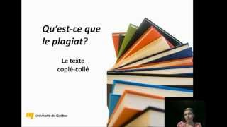 5 Questce que le plagiat  le texte copiécollé [upl. by Bessie620]