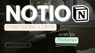 Onboarding Client  Template ProService [upl. by Ayoral]