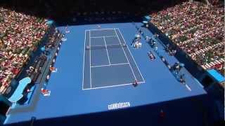 Passion Match Stosur v Zheng  Australian Open 2013 [upl. by Maretz326]