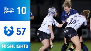 JASMINE JOYCE MASTERCLASS Highlights Sale Sharks vs Bristol Bears [upl. by Guillemette]