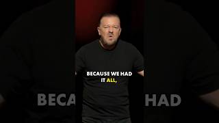 “Future Generations Will Jealous Us” Ricky Gervais comedyshorts comedian [upl. by Niasuh]