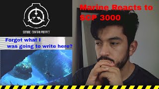 Marine Reacts to SCP 3000 Anantashesha By The Exploring Series [upl. by Kushner]