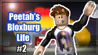 FINDING A JOB IN ROBLOX BLOXBURG PEETAHS BLOXBURG LIFE 2 [upl. by Sergias]