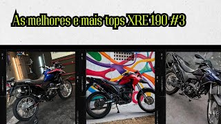 as melhores e mais tops XRE 190 3 [upl. by Ajtak]