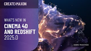 What’s New in Cinema 4D and Redshift 20250 – Create with Maxon [upl. by Thadeus]