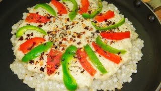 Falahari Pizza  Sabudana Potato Pizza  Farali Food  Sago Pizza  By Food Connection [upl. by Fishback455]