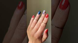 Memorial Day dip powder nails ready 🇺🇸🎉 dippowder dipnails dippowdernails [upl. by Felike]