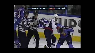 Donald Brashear vs Zach Bogosian [upl. by Solange]