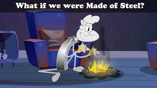 What if we were Made of Steel  more videos  aumsum kids cartoon whatif [upl. by Anitsrihc182]