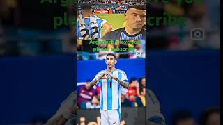 Argentina cup Copa America messi dimaria [upl. by Rosemaria]