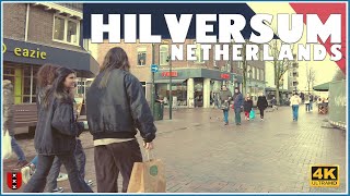 Walking Tour in Hilversum  Netherlands  Media City  4k [upl. by Anuaek]