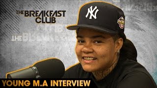 Young MA Interview With The Breakfast Club 81916 [upl. by Frere957]