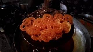 How to make Sweet Crispy Crunchy Juicy Jalebi Jilebi Zulbia making [upl. by Ecydnarb]