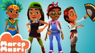 Subway Surfers LATIN GIRLS  SOFIA ROSA RAMONA and CARMEN [upl. by Earesed]