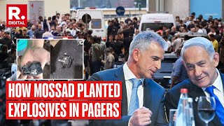 How Mossad Planted Explosives In European Made Pagers Triggering Blasts Via Coded Messages [upl. by Blanch]