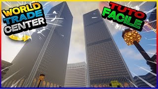 Minecraft Tuto  World Trade Center Tour Jumelle [upl. by Chadburn]