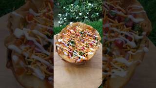 Roti katori chaat recipe😋shorts food trending viralvideo [upl. by Sillihp320]