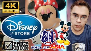 4K DISNEY STORE SM MALL OF ASIA  MOA  PRICE CHECK  1ST EVER IN PHILIPPINES amp SOUTHEAST ASIA [upl. by Llednew900]